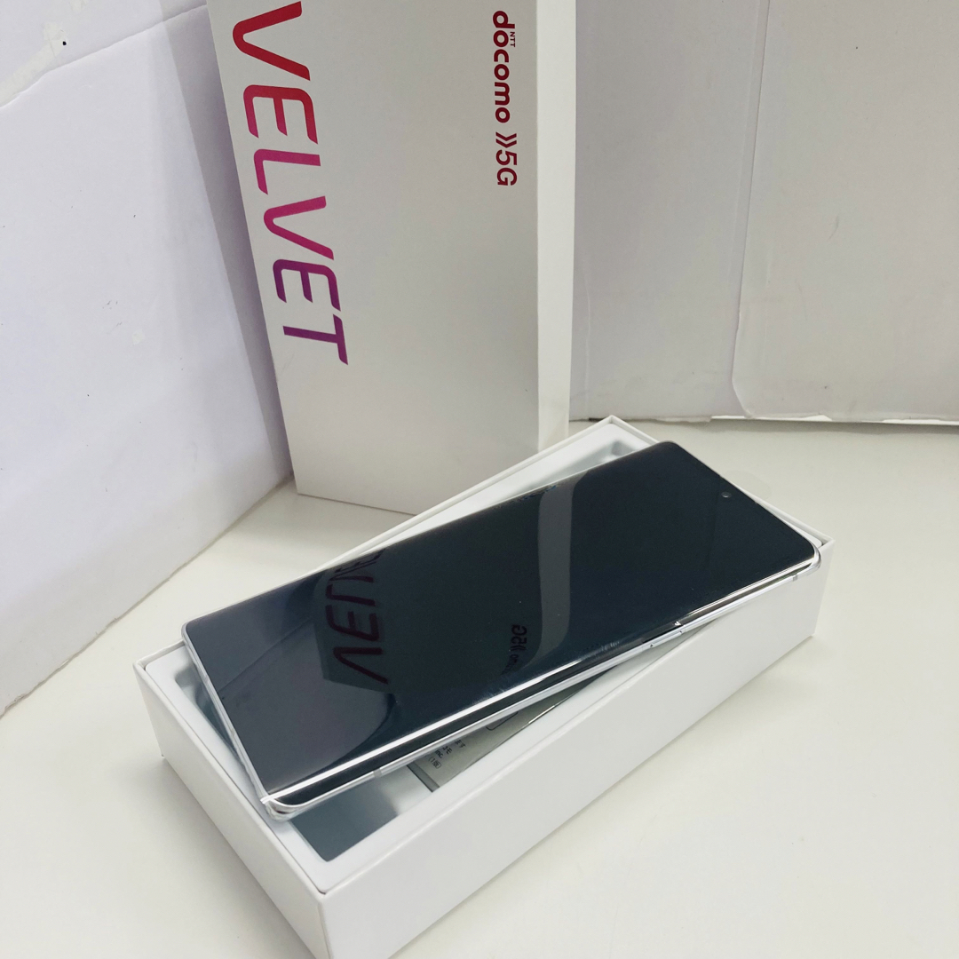 SIMロック解除 docomo LG VELVET L-52A 本体Android