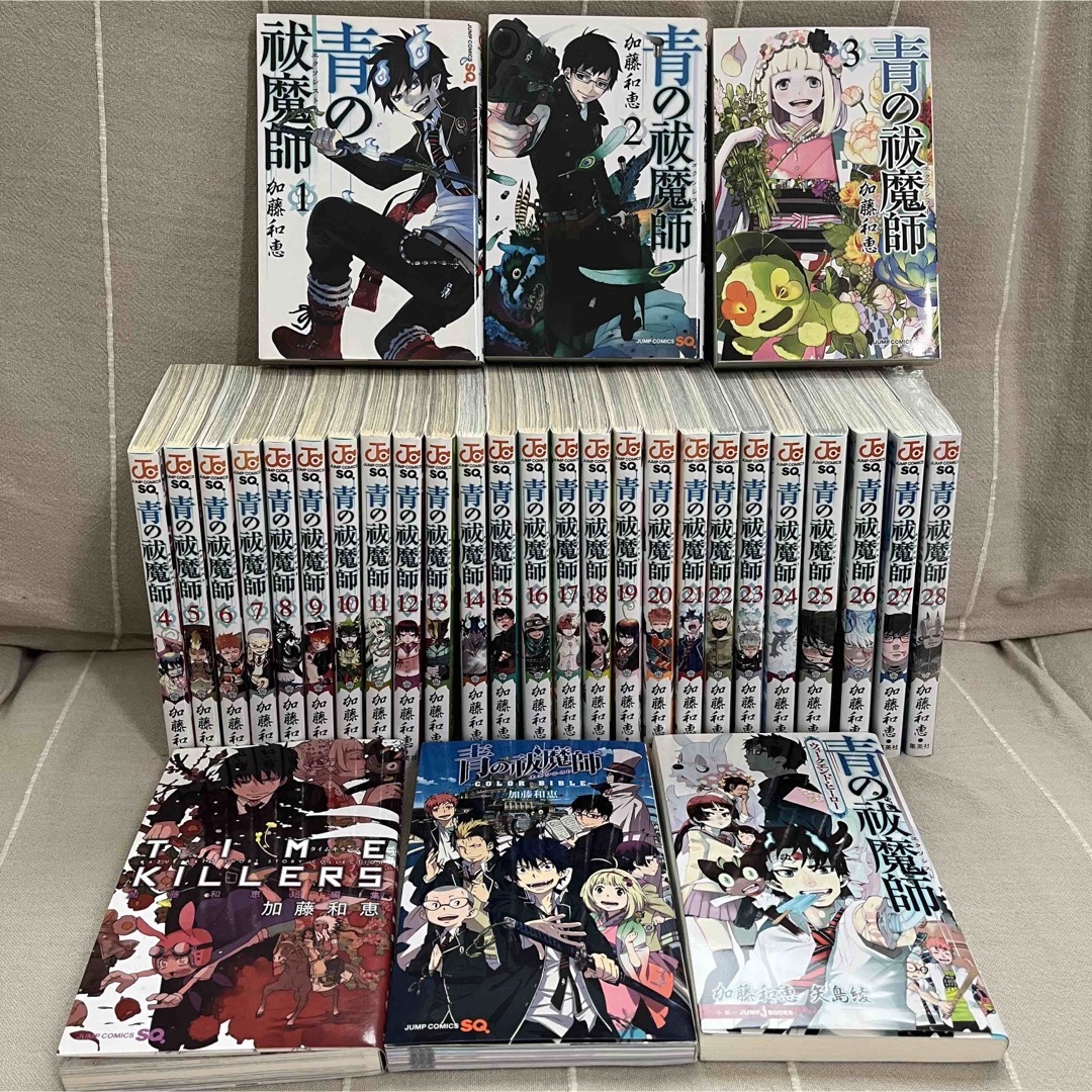 青の祓魔師 青のエクソシスト1〜28巻 全巻セット +おまけ3冊 エンタメ/ホビーの漫画(全巻セット)の商品写真