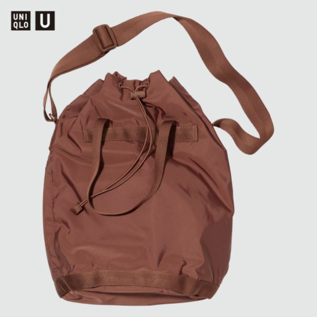 UNIQLO(ユニクロ)の【新品タグ付き】バケットバッグ　ラージ　ユニクロ レディースのバッグ(その他)の商品写真