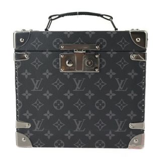 ルイヴィトン(LOUIS VUITTON)のLOUIS VUITTON ルイ ヴィトン モノグラムエクリプス フレグランスボックス その他バッグ M20078 PVC レザー  ブラック シルバー金具  トランク バニティバッグ ビトン 【本物保証】(その他)