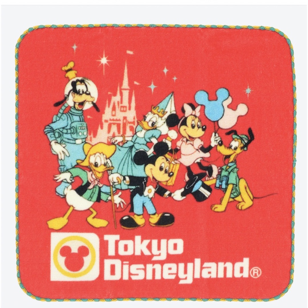 ディズニーランド40周年メモリーゴーラウンドミニタオル エンタメ/ホビーのおもちゃ/ぬいぐるみ(キャラクターグッズ)の商品写真