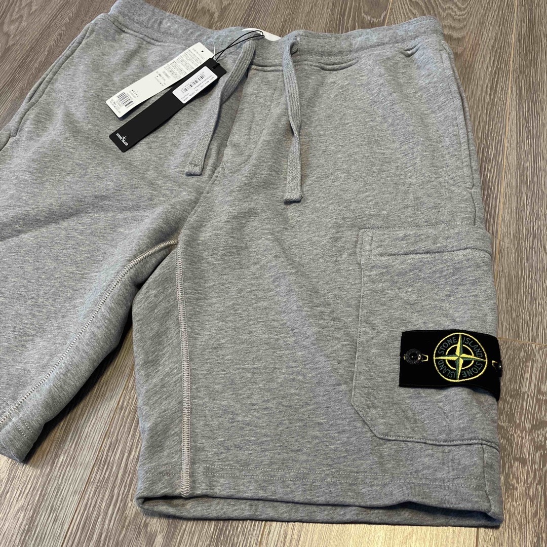 STONE ISLAND - ストーンアイランド◇スウェットショーツ◇グレー