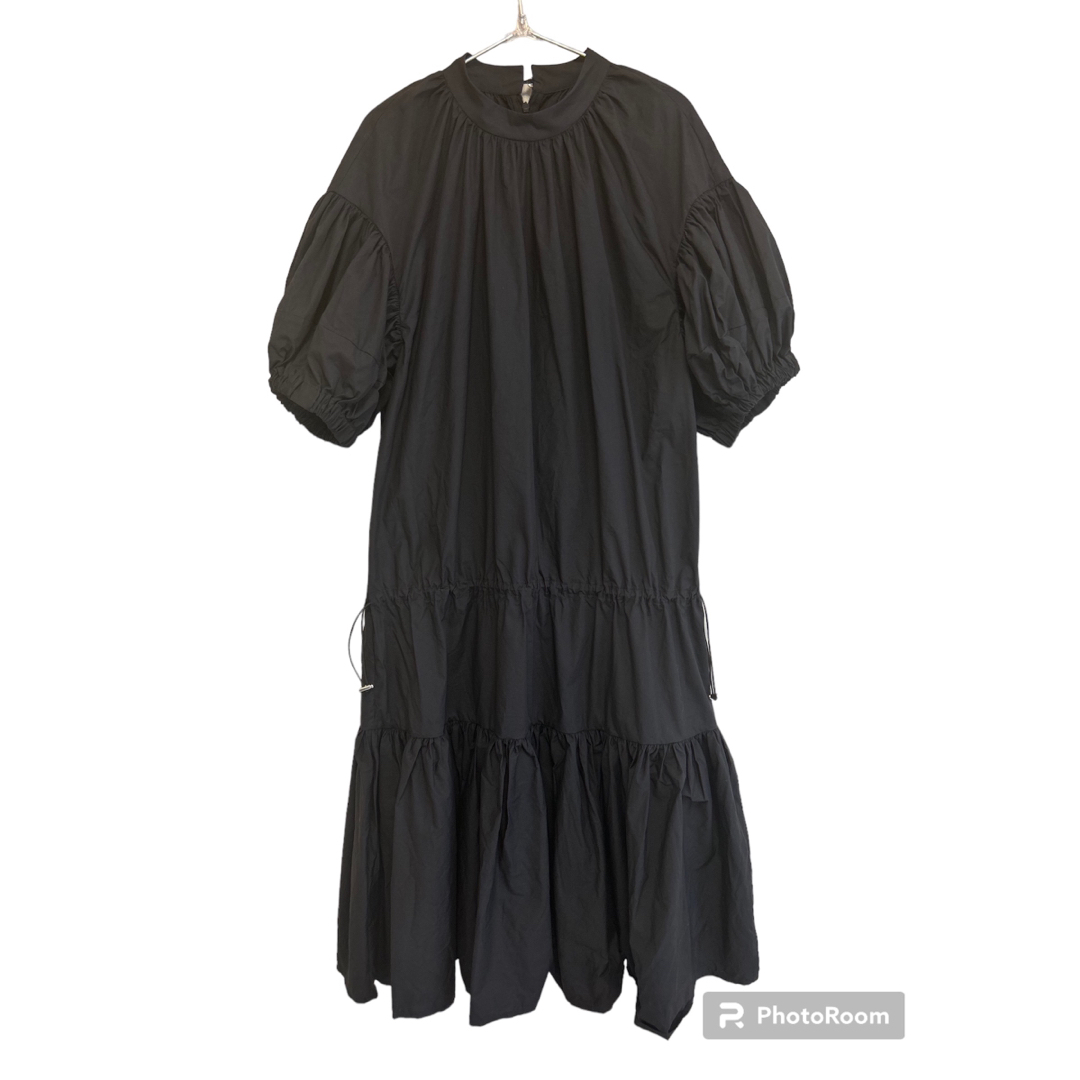 【machatt】 2wayハイネックシャツドレス