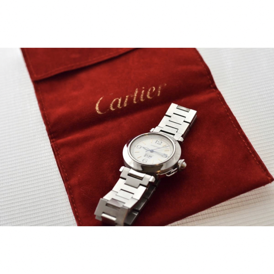 Cartier(カルティエ)の★カルティエ★パシャC★ビッグデイト★自動巻き★35mm★SS レディースのファッション小物(腕時計)の商品写真