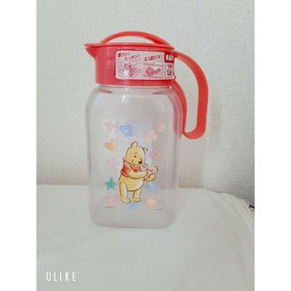 クマノプーサン(くまのプーさん)のプーさん　ピンク　耐熱ピッチャー　1.8L(グラス/カップ)