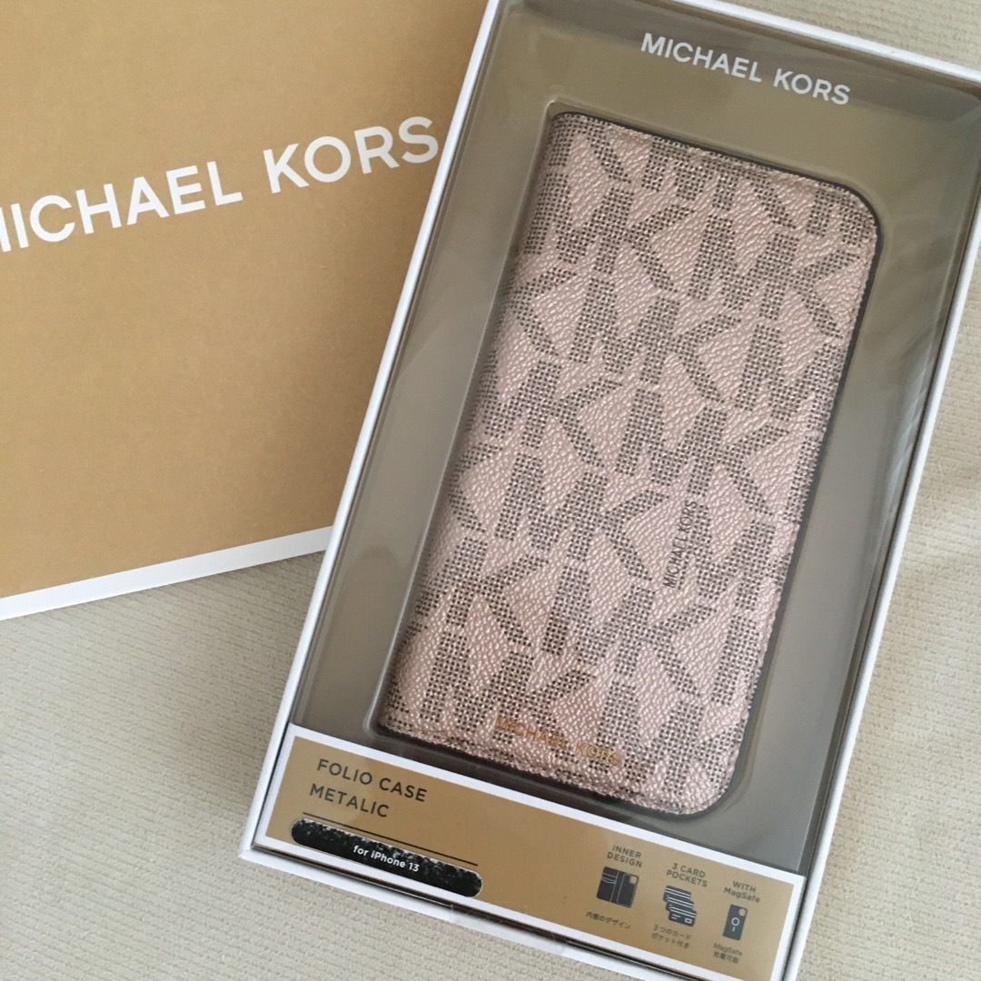 Michael Kors - 新品☆マイケルコース 定価12,100円 レザー iPhone 13 ...