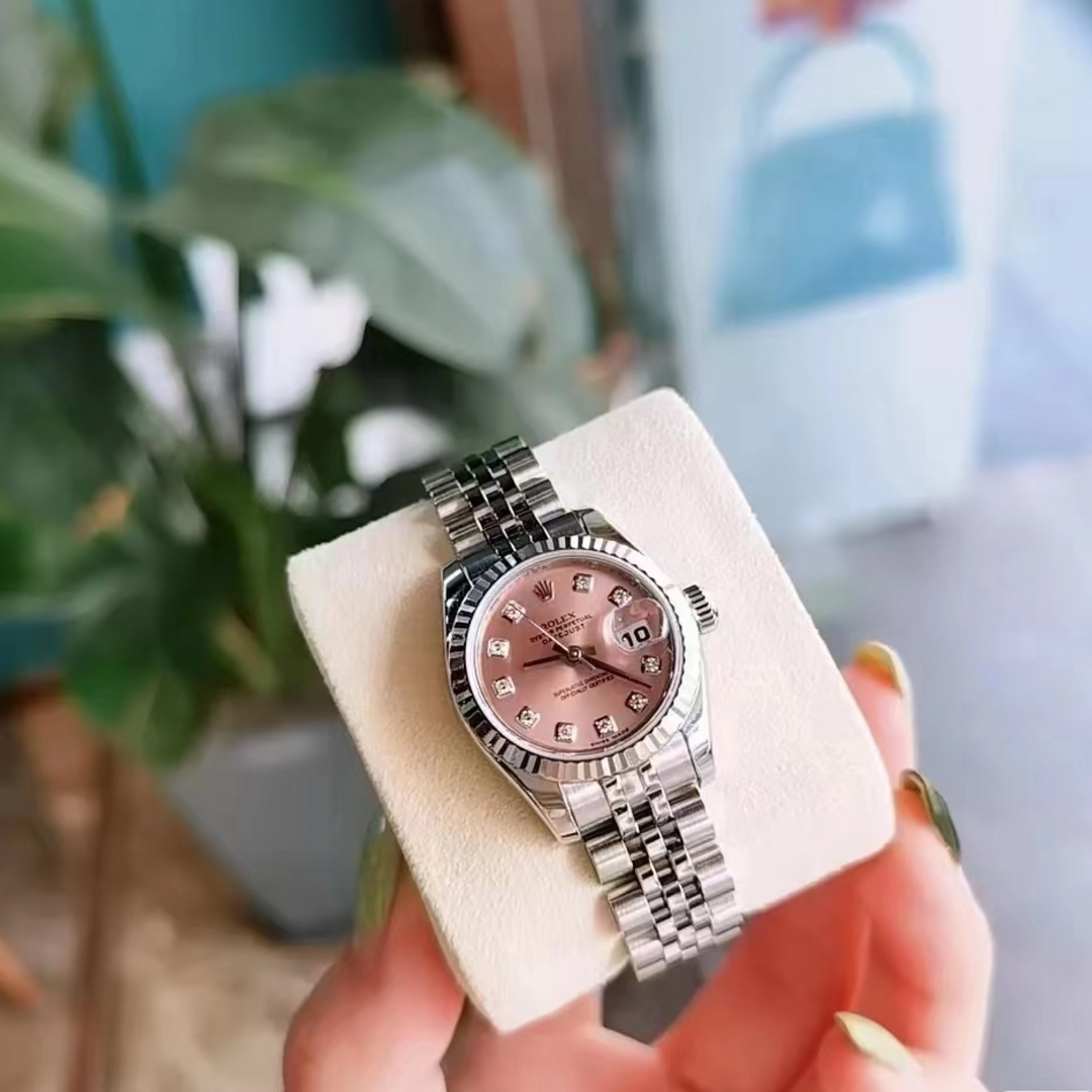 ロレックス ROLEX 179174G D番(2006年頃製造) ホワイトシェル /ダイヤモンド レディース 腕時計