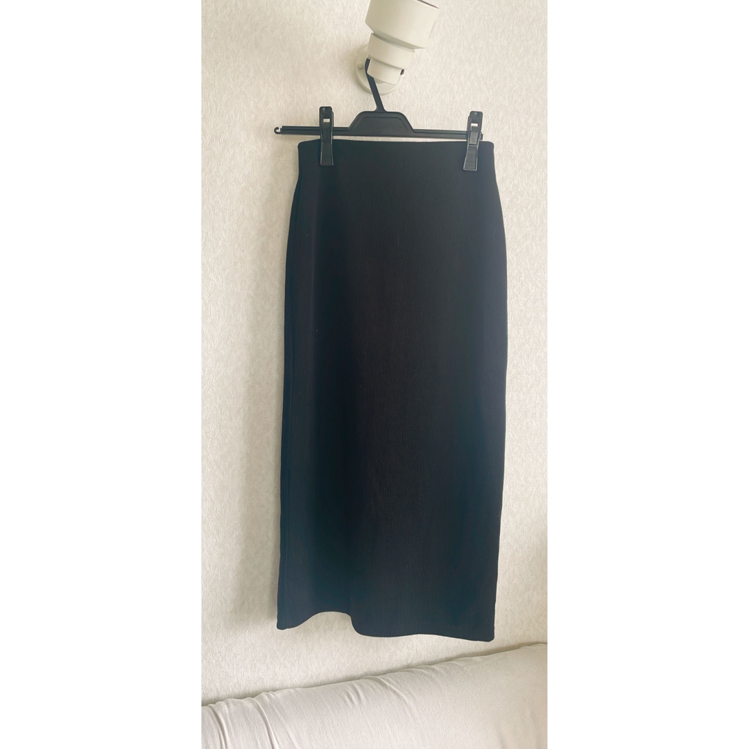 reca(レカ)のreca ウエストゴムリブタイトスカート ペンシル  レディースのスカート(ロングスカート)の商品写真