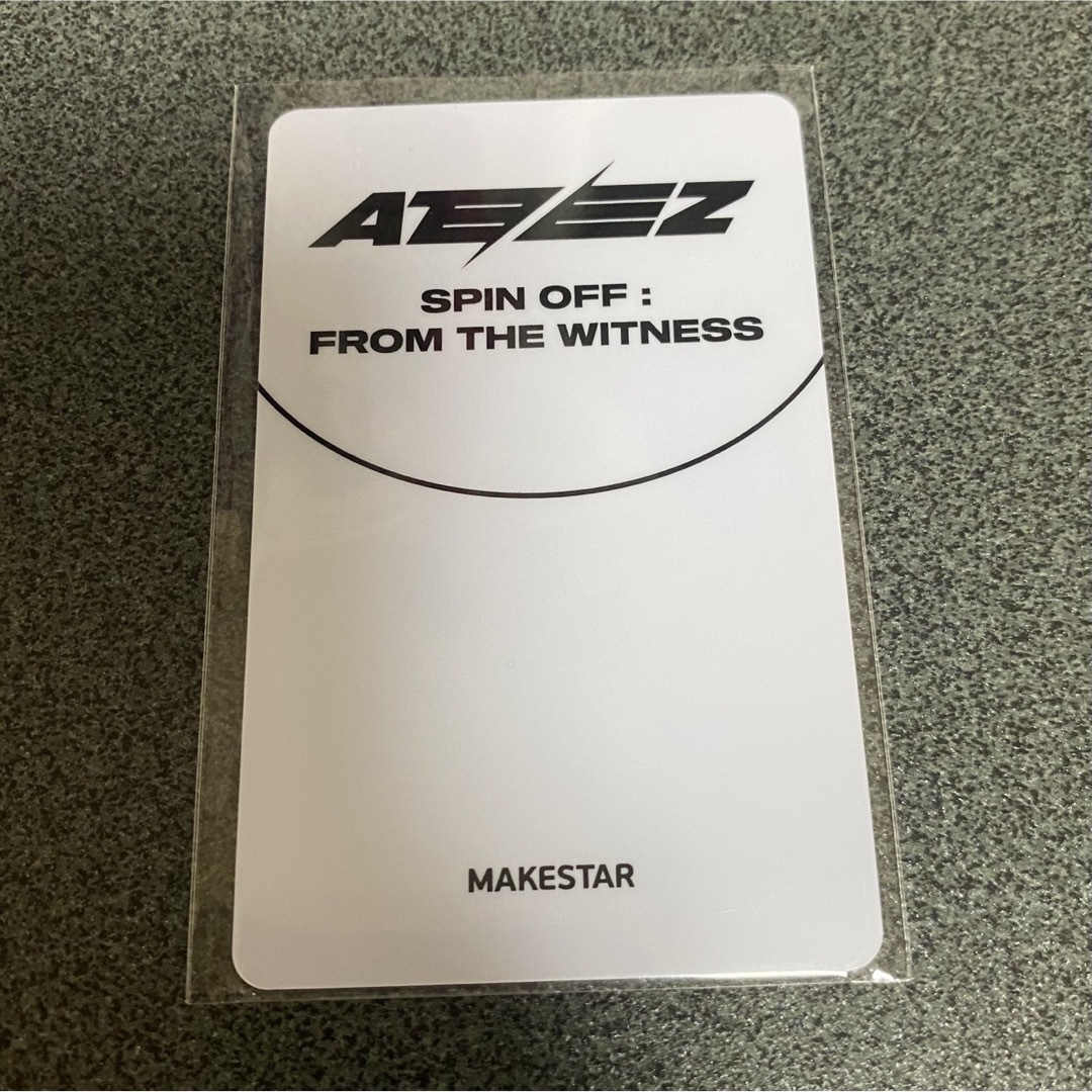 ATEEZ ウヨン WITNESS MAKESTAR うさぎ トレカ