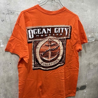 USA古着OCEAN CITY MARYLAD オーシャンシティーTシャツ 半袖(Tシャツ/カットソー(半袖/袖なし))