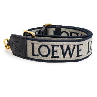LOEWE - ロエベ アナグラム ショルダーストラップ ジャガード カーフ