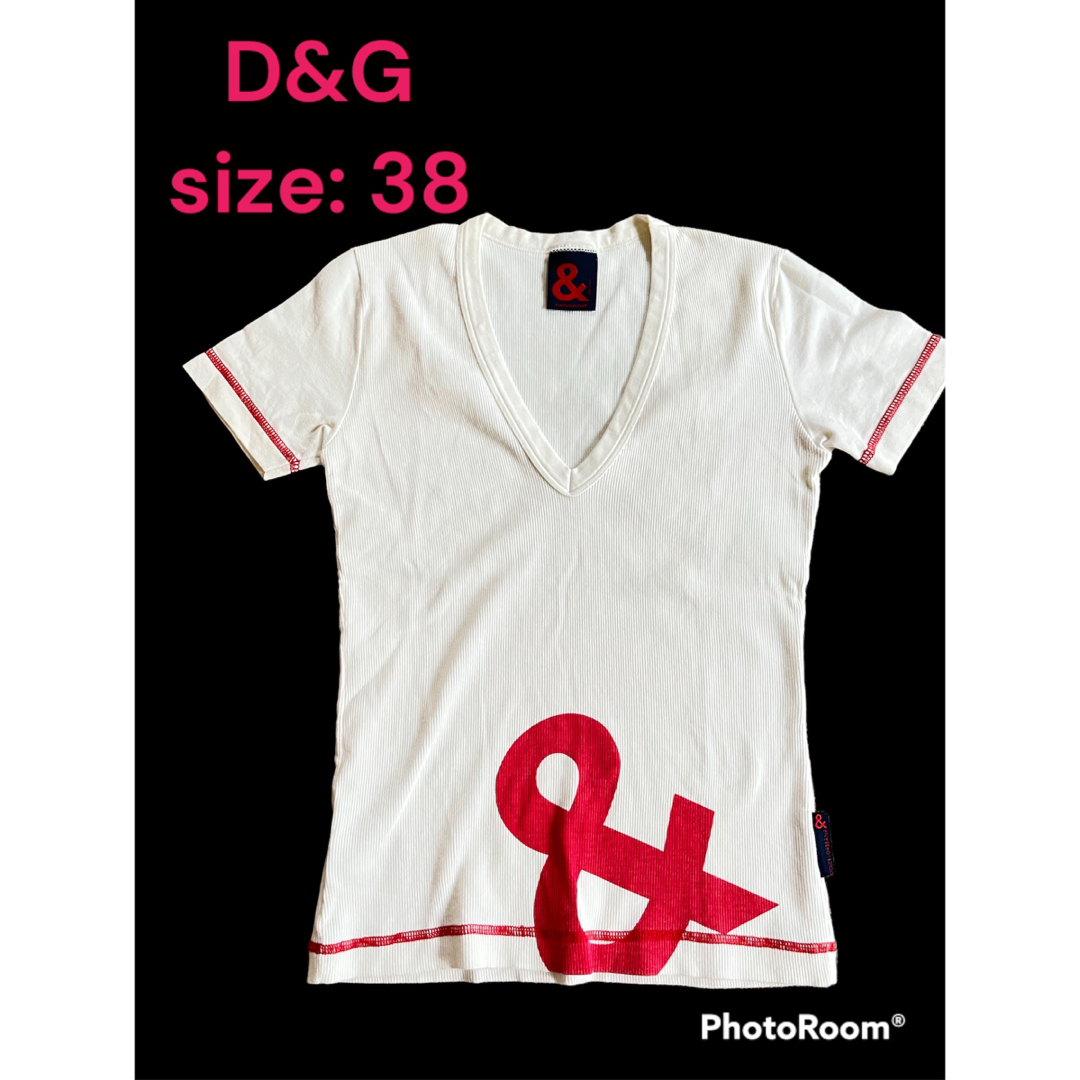 D&G(ディーアンドジー)のD&G トップス　半袖　Tシャツ レディースのトップス(Tシャツ(半袖/袖なし))の商品写真