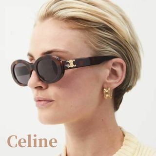 celine - セリーヌ トリオンフ 01 サングラス アセテート ブロンド