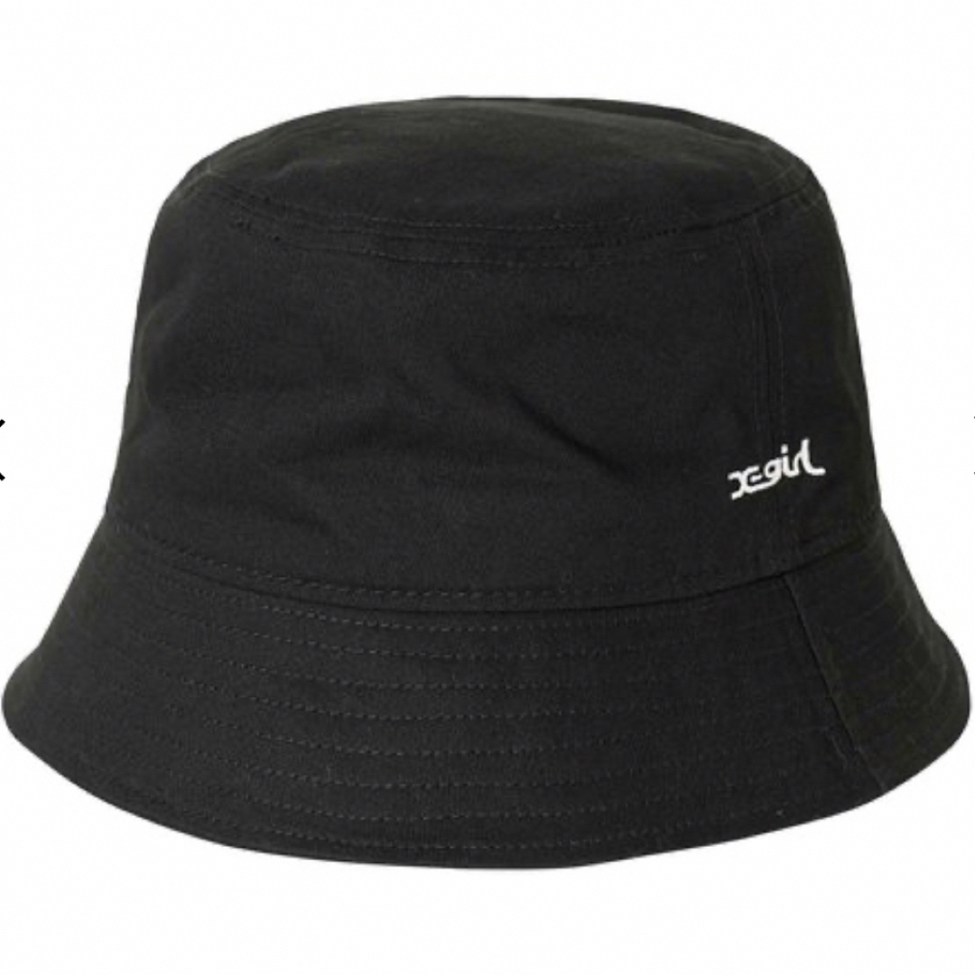 X-girl(エックスガール)のX-girl BASIC BUCKET HAT レディースの帽子(ハット)の商品写真