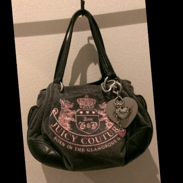 Juicy Couture - Juicy Couture ベロアバッグの通販 by せんつぶ shop ...