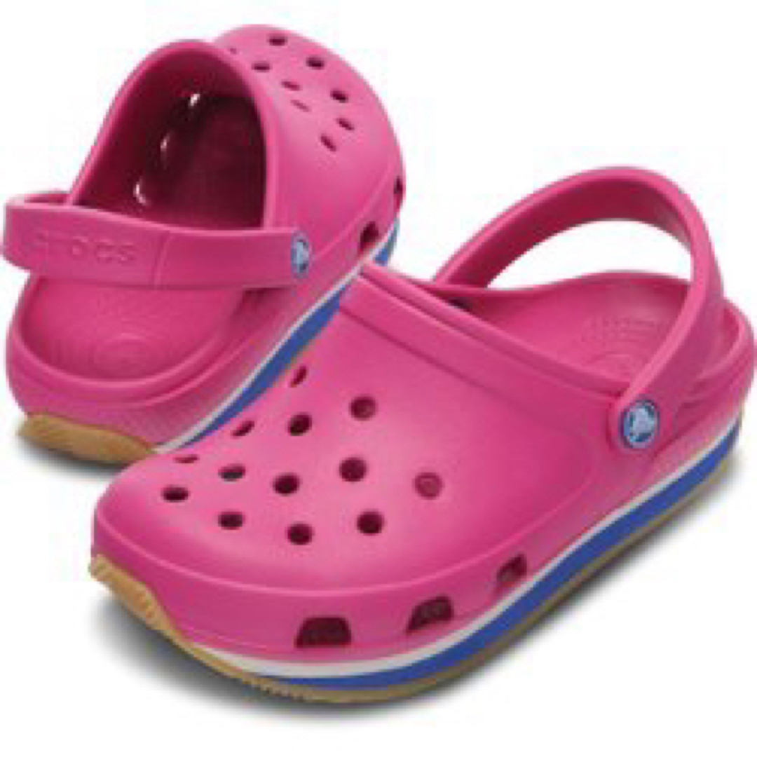 crocs(クロックス)のクロックス レトロ クロッグ crocs サンダル スニーカー ホットピンク レディースの靴/シューズ(サンダル)の商品写真