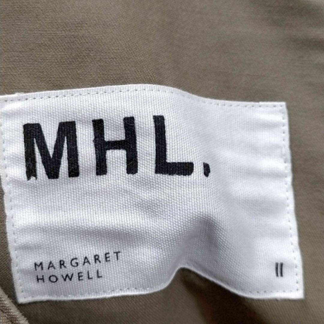 MARGARET HOWELL - MHL.(エムエイチエル) WASHED CHINO COTTON