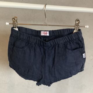 イセタン(伊勢丹)のイルグッフォ　リネン　ショートパンツ　ネイビー　6才(パンツ/スパッツ)