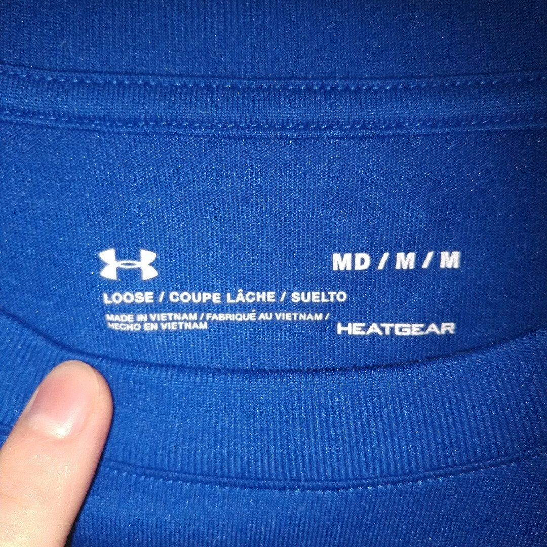 UNDER ARMOUR(アンダーアーマー)のunder armour heatgear ロングtシャツ　md メンズのトップス(Tシャツ/カットソー(半袖/袖なし))の商品写真