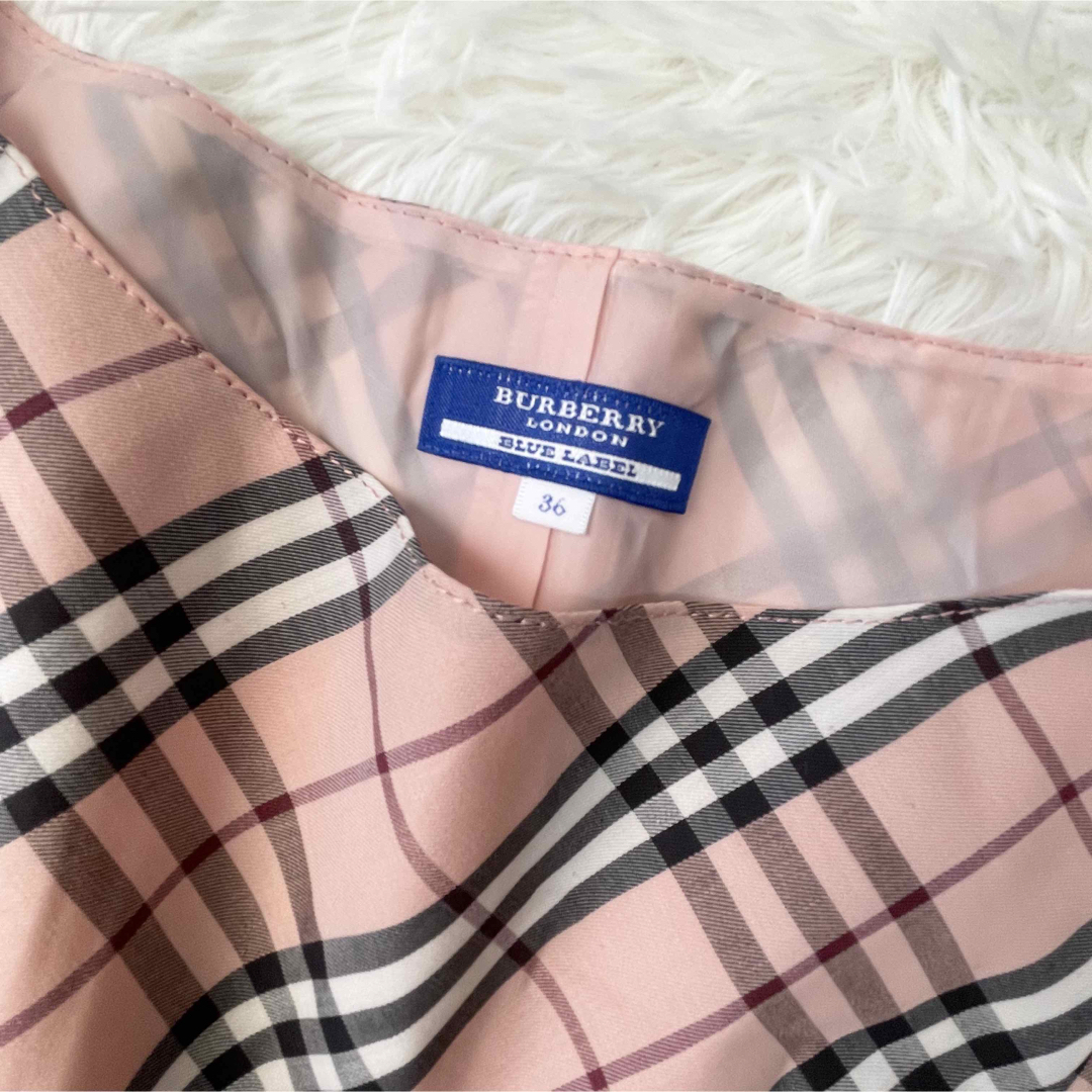 ファッションの通販 美品 バーバリー ワンピース Burberry London 36