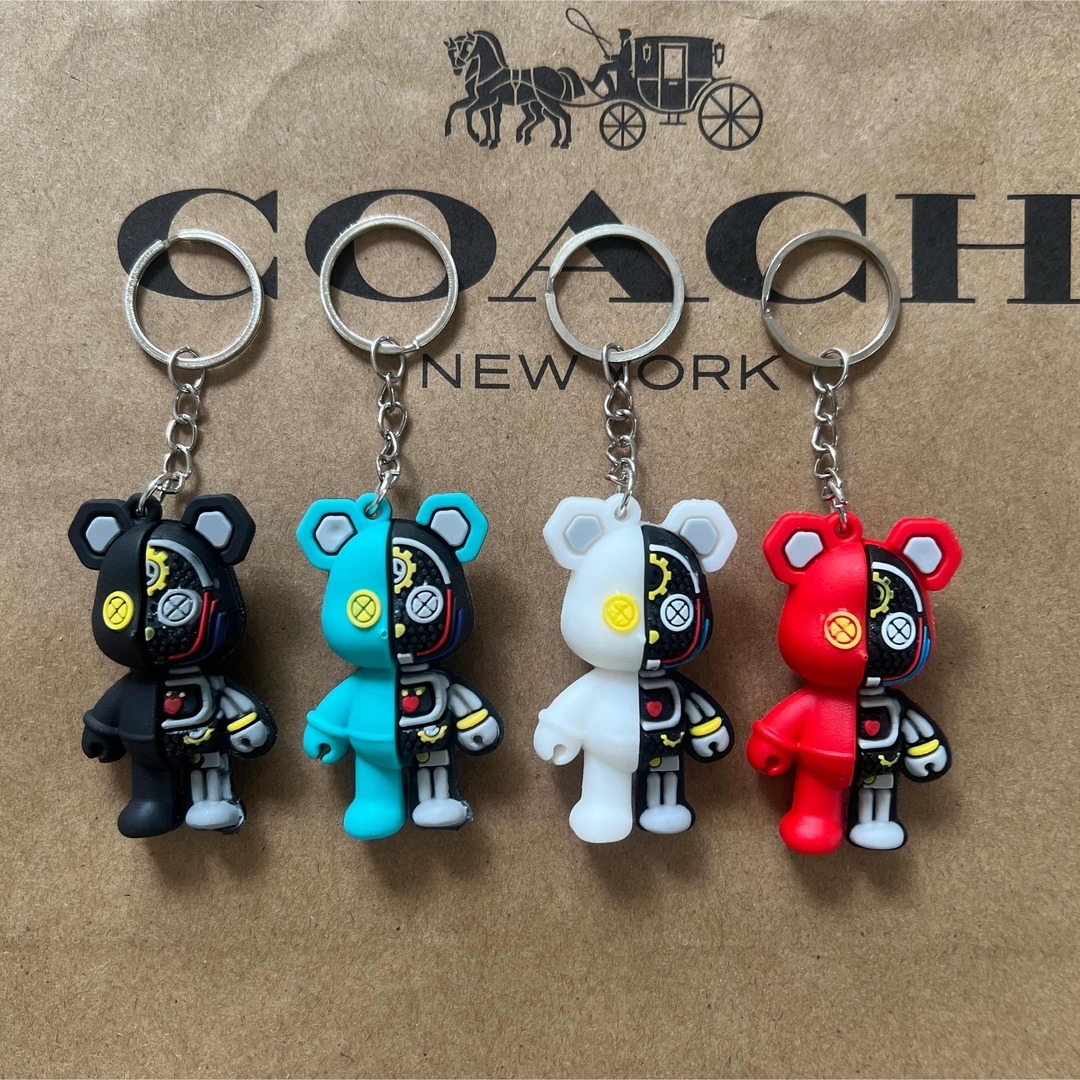 OrigimalFake KAWS BE@RBRICK カウズ キーホルダー