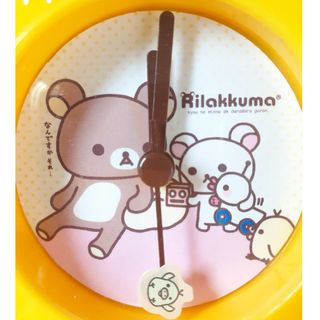 専門ショップ 希少 リラックマストア限定 振子 ブラウン 振り子時計