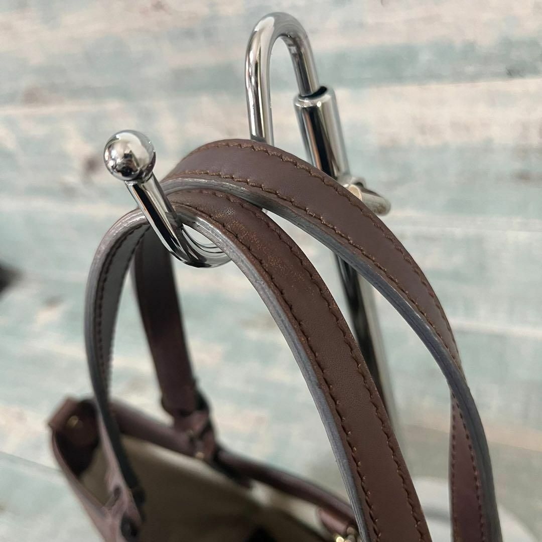 超美品 GUCCI フルレザー ディアマンテ トートバッグ-