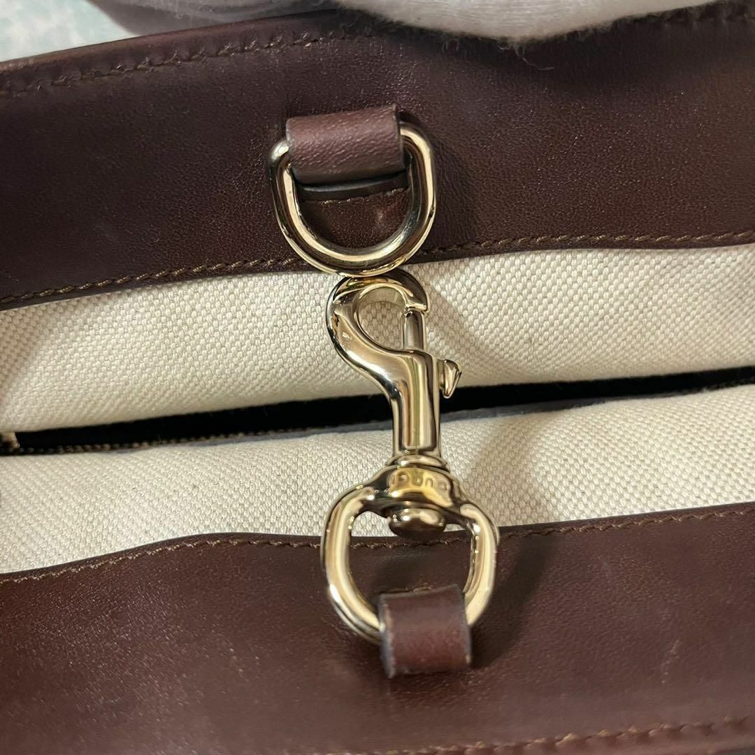 超美品 GUCCI フルレザー ディアマンテ トートバッグ-