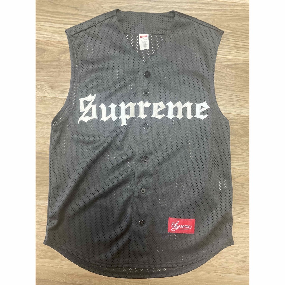 Supreme Sleeveless Baseball Jersey 2