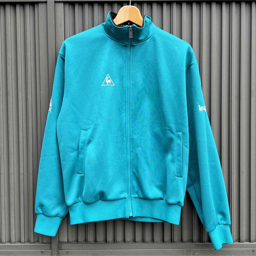 【希少カラー】le coq sportif/トラックジャージ上下/ライムグリーン