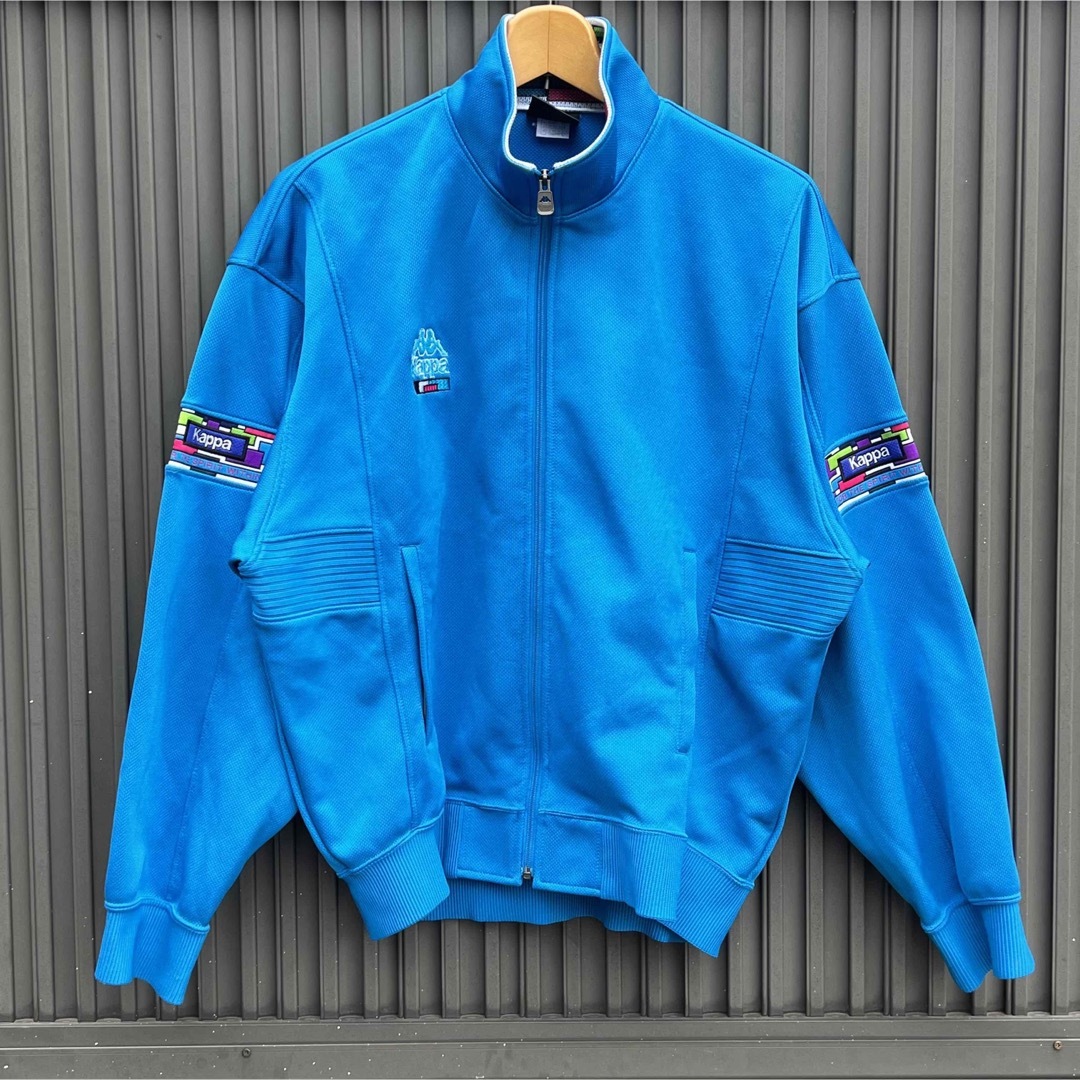 Kappa - 【vintage】KAPPA セットアップ ジャージ ・ ブルーの Kappa - 【vintage】KAPPA セットアップ ジャージ ・ ブルーの