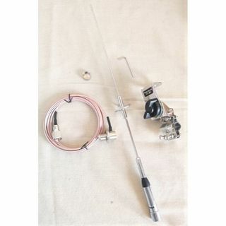 144/430MHz アンテナ 基台 テフロン 同軸ケーブル 防水キャップ付