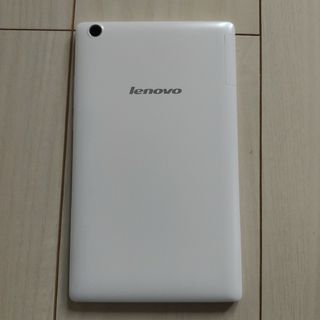 レノボ(Lenovo)の【初期化済み】Lenovoタブレット(ホワイト)　ソフトバンク(タブレット)