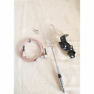 144/430MHz アンテナ 基台 テフロン 同軸ケーブル 防水キャップ付
