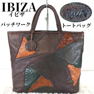 IBIZA - IBIZA イビザ トートバッグ パッチワークの通販 by guu 's