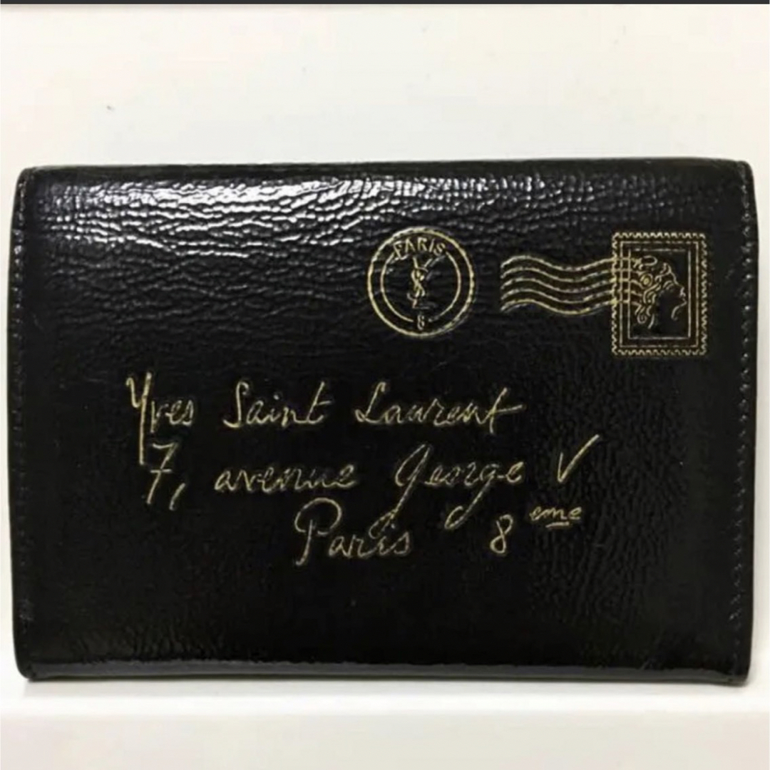 Saint Laurent カードケース 名刺入れ パスケース ミニ財布