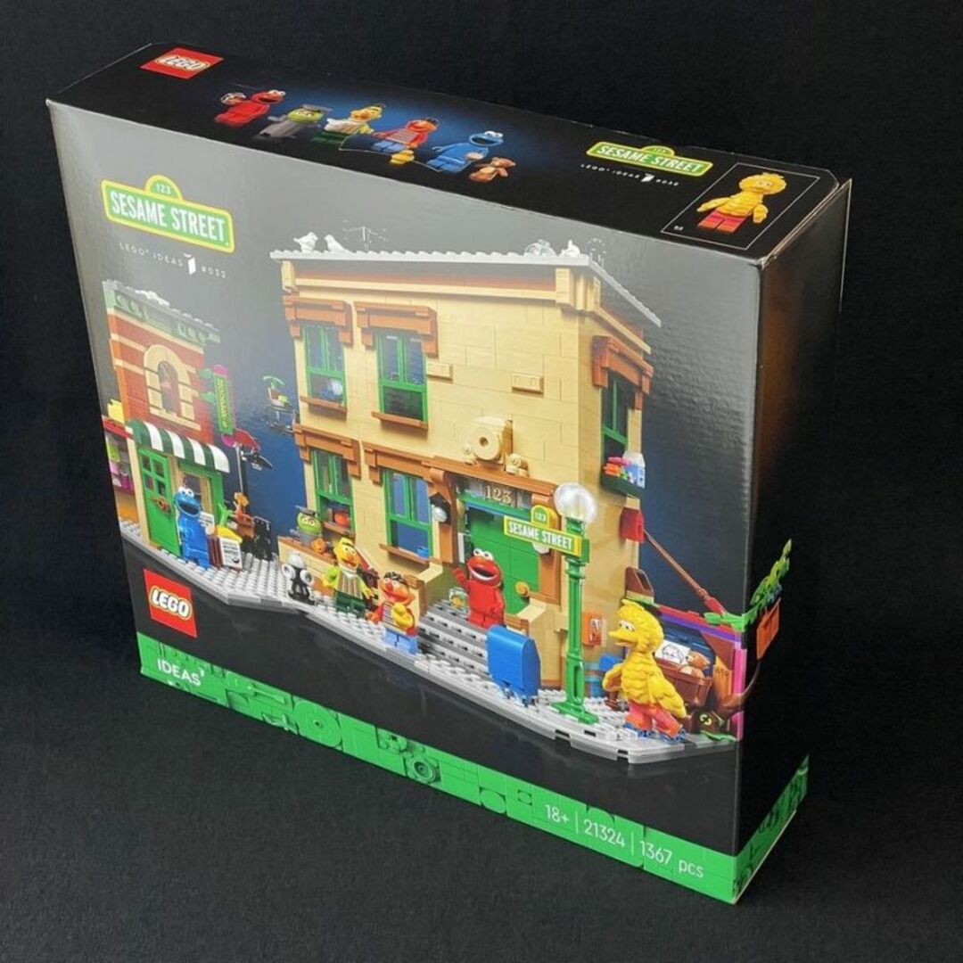 LEGO レゴ アイデア 21324 セサミストリート 123番地 未開封