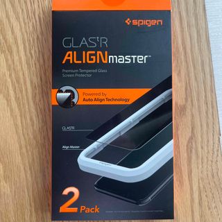 シュピゲン(Spigen)のSpigen AlignMaster ガラスフィルム iPhone11Pro2枚(保護フィルム)