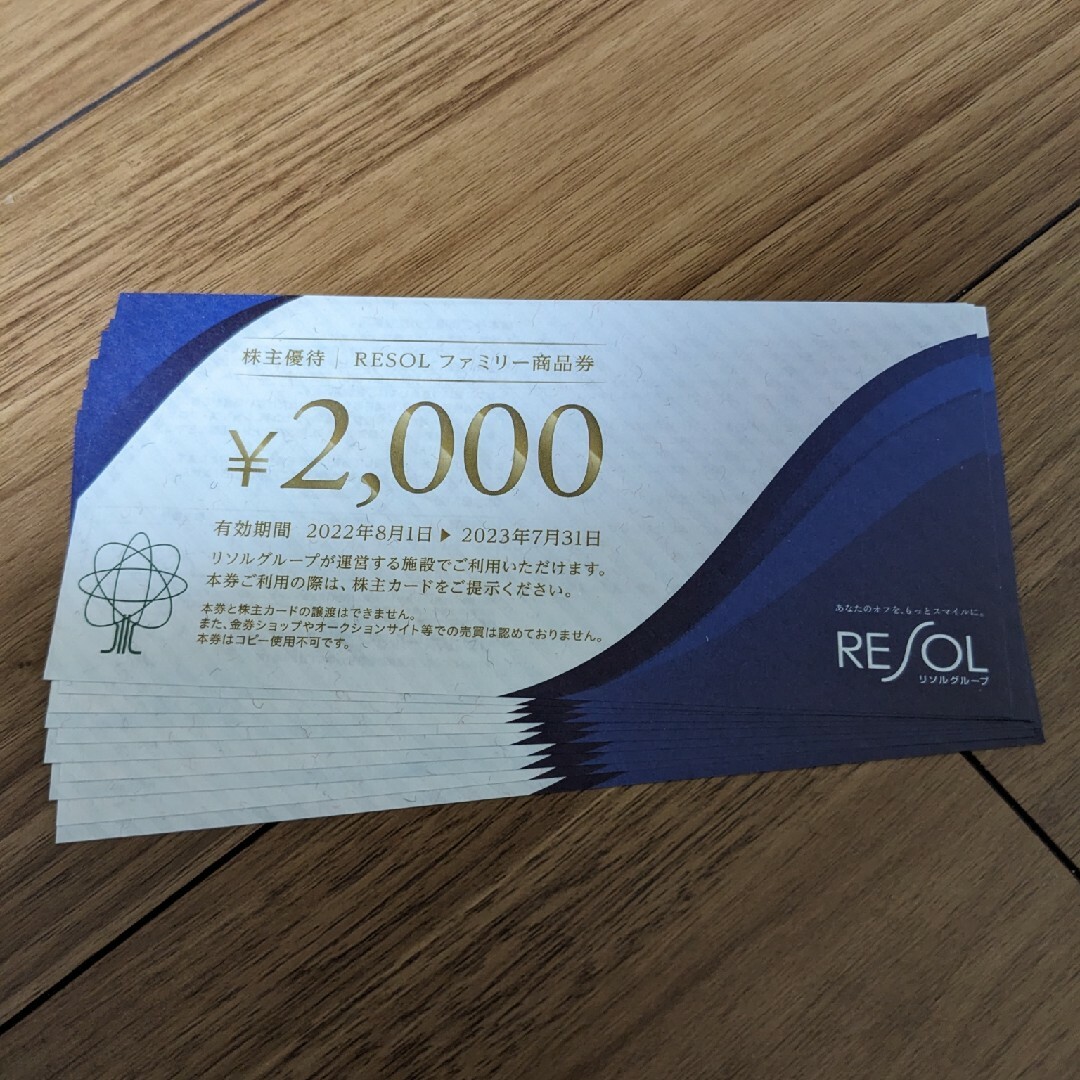 リソル　20,000円分その他