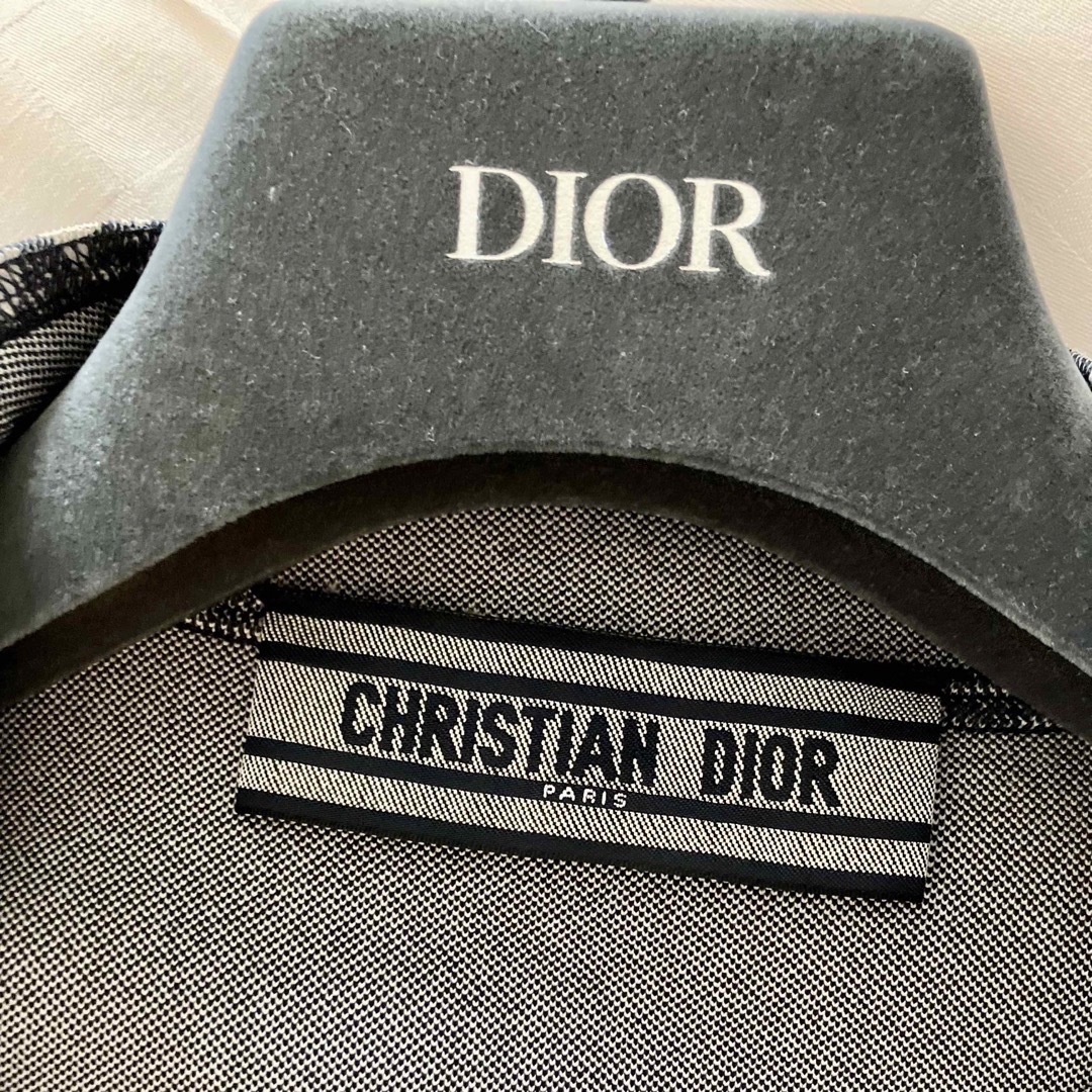 Christian Dior(クリスチャンディオール)のDIORIVIERA ショートドレス ディオール オブリーク ワンピース 34 レディースのワンピース(ひざ丈ワンピース)の商品写真