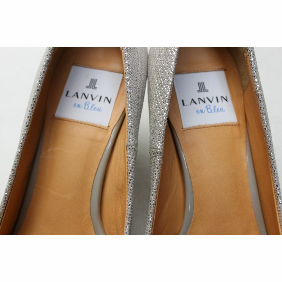 LANVIN en Bleu(ランバンオンブルー)の12■LANVIN オンブルー モチーフパンプス(22ｃｍ)超美品 レディースの靴/シューズ(ハイヒール/パンプス)の商品写真