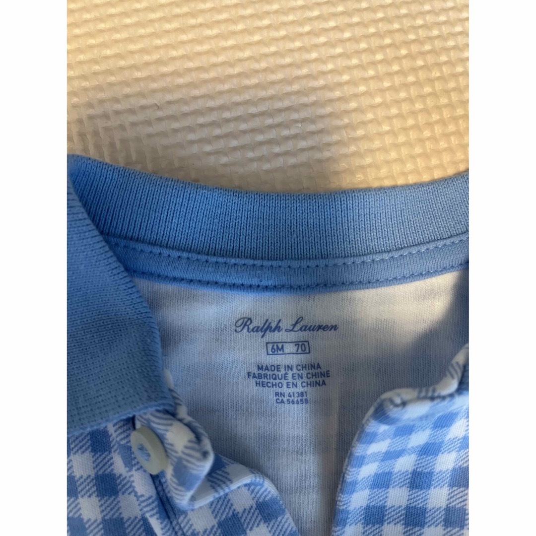 POLO RALPH LAUREN(ポロラルフローレン)のラルフローレン　ロンパース　 キッズ/ベビー/マタニティのベビー服(~85cm)(ロンパース)の商品写真