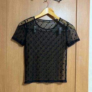 フォーエバートゥエンティーワン(FOREVER 21)のFOREVER 21  シアーカットソー(Tシャツ(半袖/袖なし))