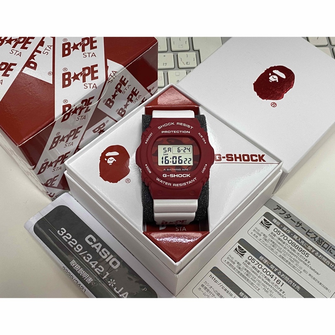G-SHOCK - G-SHOCK/限定/エイプ/DW-5750/迷彩/BAPE/コラボ/スティング