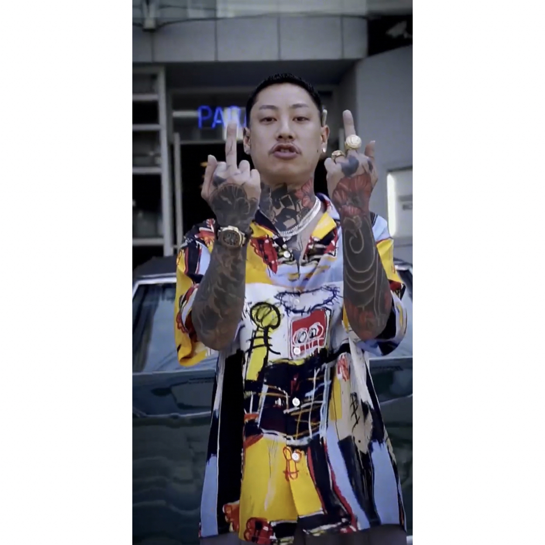 badasaikush着用 バスキアシャツ XL | ecotours-of-oregon.com