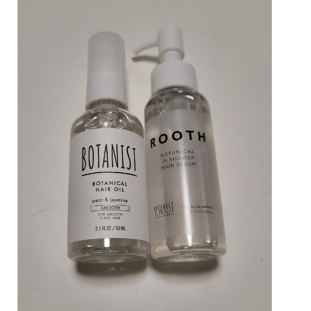 BOTANIST(ボタニスト)のBOTANIST　スムースヘアオイル&インシャワーヘアセラム コスメ/美容のヘアケア/スタイリング(オイル/美容液)の商品写真