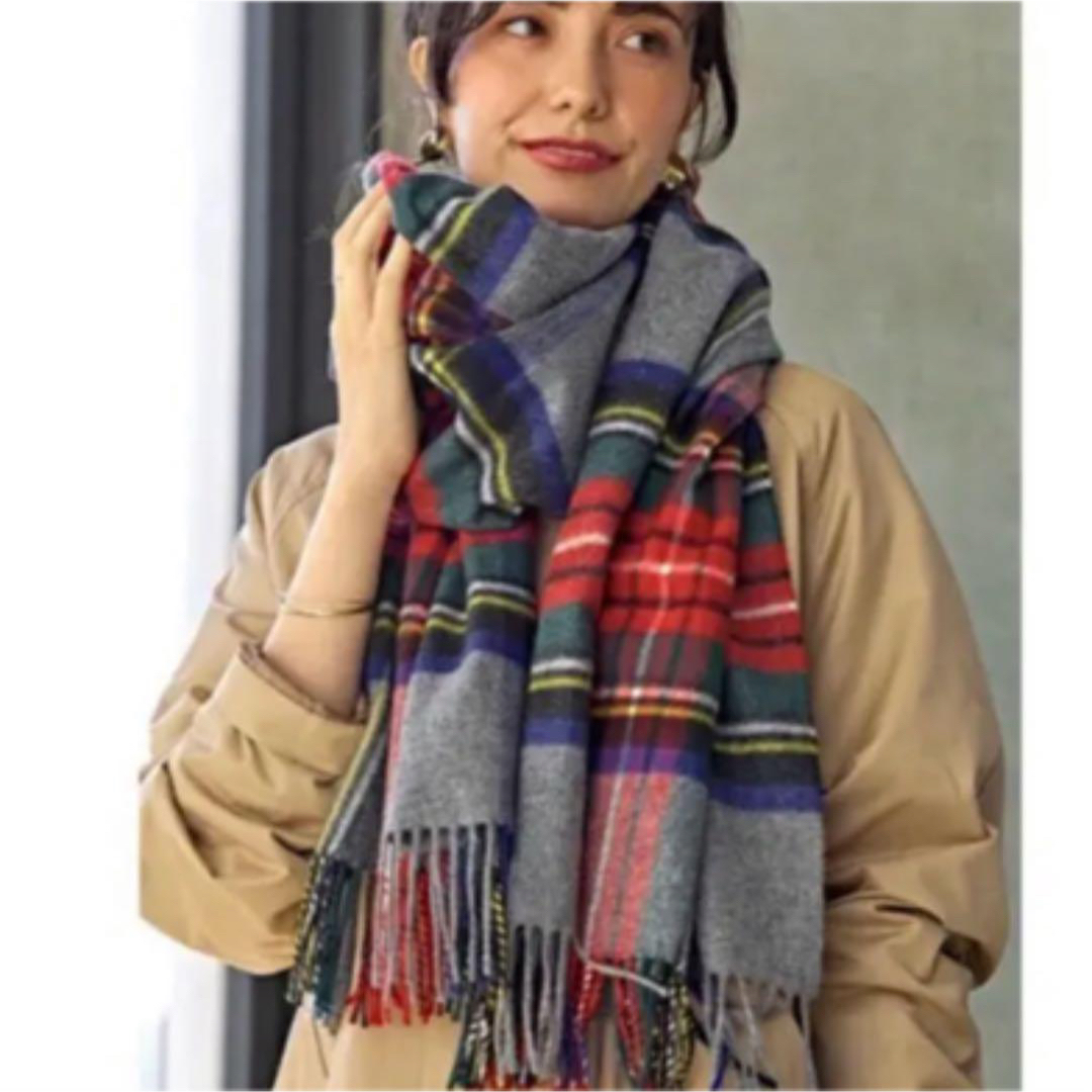 Johnstons - 極美品 Johnstons ジョンストンズ 別注カシミア100 大判