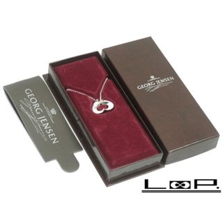 ジョージジェンセン(Georg Jensen)の■新同■磨き済■　ジョージジェンセン ネックレス ラブバード ハート SV #1995 箱 【A68480】(ネックレス)