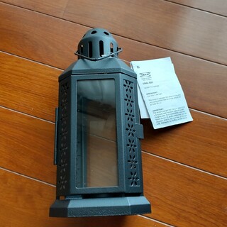 イケア(IKEA)のＩＫＥＡ　Lantern for tealight ランタン(ライト/ランタン)
