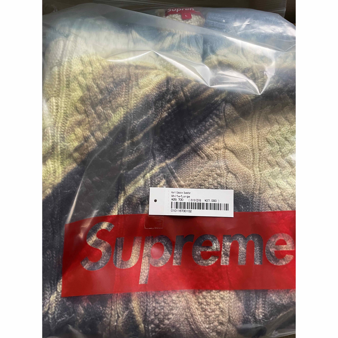 Supreme(シュプリーム)のsupreme  Kurt Cobain Sweater Lサイズ メンズのトップス(ニット/セーター)の商品写真